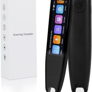 Smart Scan Reader Pen: 112 Languages, Real-Time Translation, and Text-to-Speech for Dyslexia, Elderly, Kids, and Students