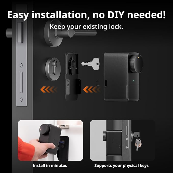 SwitchBot Smart Lock Pro, Keyless Entry Door Lock 6 SwitchBot Smart Lock Pro, Keyless Entry Door Lock - Image 6
