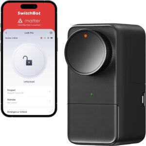 SwitchBot Smart Lock Pro, Keyless Entry Door Lock
